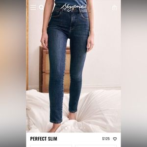 Sezane Perfect slim size 26